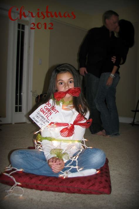 Tied Up Christmas 👉👌christmas 2012 Funny Christmas Cards Girl Tied Up Christm