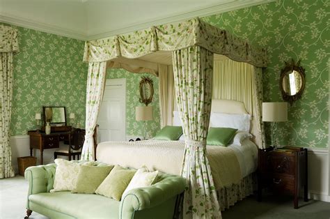 Irish Country Green Bedroom Interiors By Color Bedroom Green