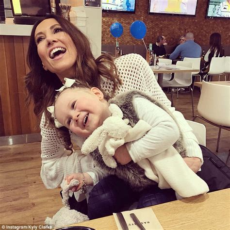 Kyly Clarke Reveals She Teaches Two Year Old Daughter She Cant Have Everything She Wants