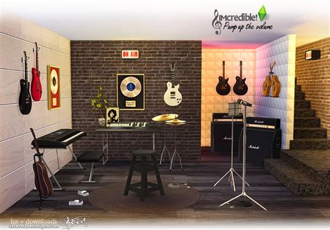 My Sims 4 Blog Pump Up The Volume Music Room Set