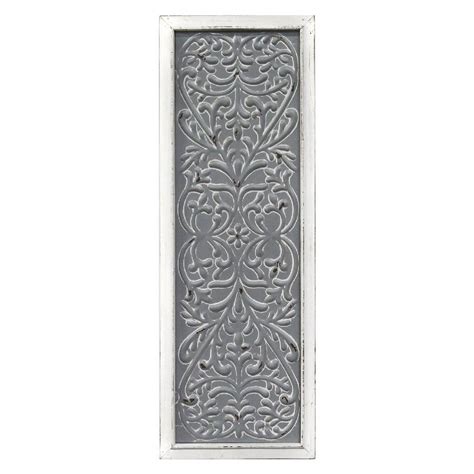 Metal Embossed Panel Wall D‚cor Stratton Home Decor S15045