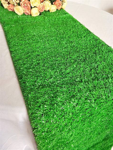 Fine Beautiful Artificial Grass For Table Decoration Leaf Roll