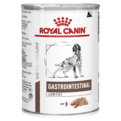 This is especially true in geriatric cats or those that have suffered lesions in their back. Royal Canin Dog Gastrointestinal Low Fat Wet Food 410g