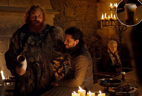 ‘game Of Thrones Fans Catch Starbucks Cup Left Out In Scene Us Weekly
