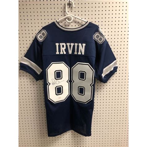 Michael Irvin 88 Jersey With Dallas Cowboys Autographed With Coa Sticker