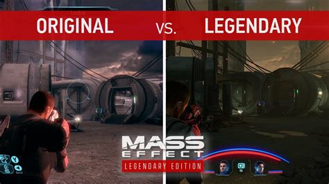 Mass Effect Legendary Edition Comparison Original Vs Remaster Youtube