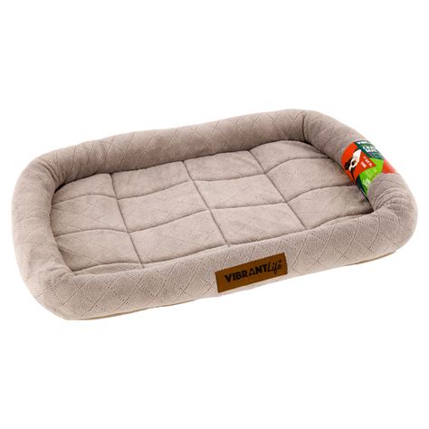 Vibrant Life Soft Crate Mat Pet Bed Small Beige 1700 X 2450 X 3