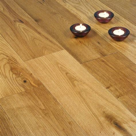 Gold Series Solid Oak 120mm Brushed And Oiled Solid Wood Flooring