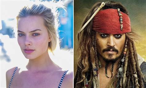 Margot Robbie Confirms Her Female Led Pirates Of The Caribbean Spin Off Is Shelved Is Johnny
