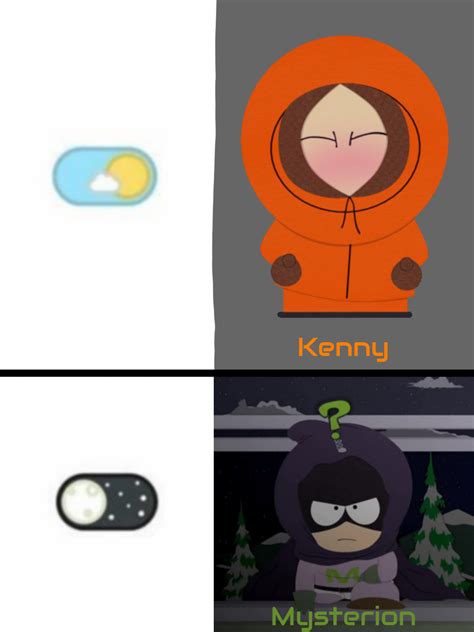 South Park Kenny Mysterion Meme🧡💜 Imágenes Divertidas South Park