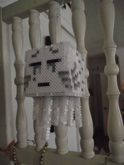 minecraft ghast by soggy enderman kandi photos on kandi patterns iron beads kandi patterns