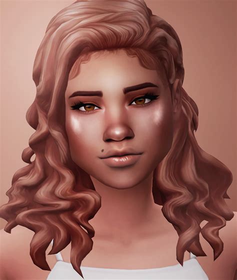Sims Maxis Match Curly Hair Browsergost