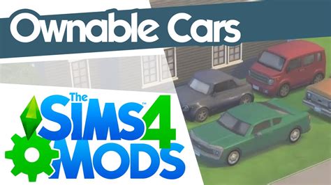 The Sims 4 Mods Ownable Cars Youtube