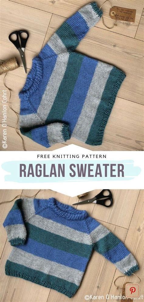 Free Raglan Sweater Pattern The Raglan Is Made To Fit Nicely On The