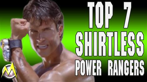 Top Power Rangers Who Went Shirtless Ranger Database Youtube