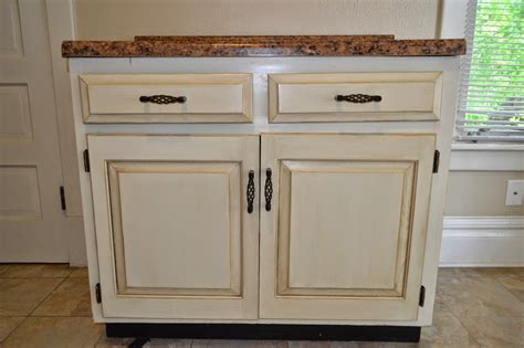 Thrifty Artsy Girl White Glazed Cabinet Transformations A Review A
