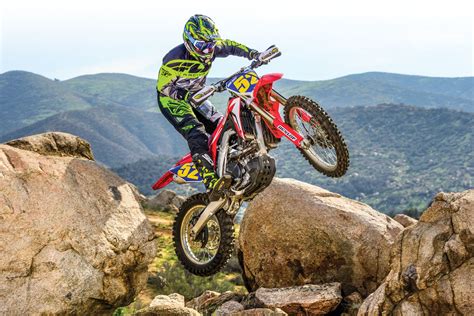 Beautiful xtreme dirt bike trails with a variety of obstacles. OFF-ROAD 450 SHOOTOUT | Dirt Bike Magazine