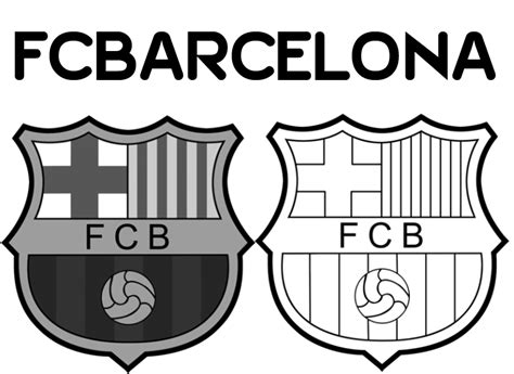 The current fc barcelona logo or club crest dates from 2002 but actually includes symbols and references that are consistent throughout barça's when franco came to power in 1939, he outlawed the use of foreign words in football club names so football club barcelona became club de fútbol. Barcelona Original Logo by mitgoku on DeviantArt