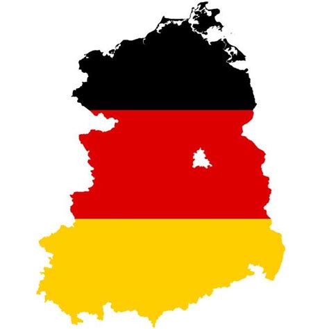 Germany Flag Map Clipart Best