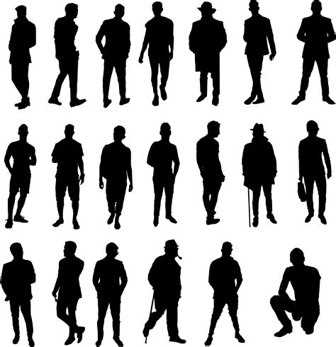 People Silhouettes Png Vector Psd And Clipart With Transparent Images