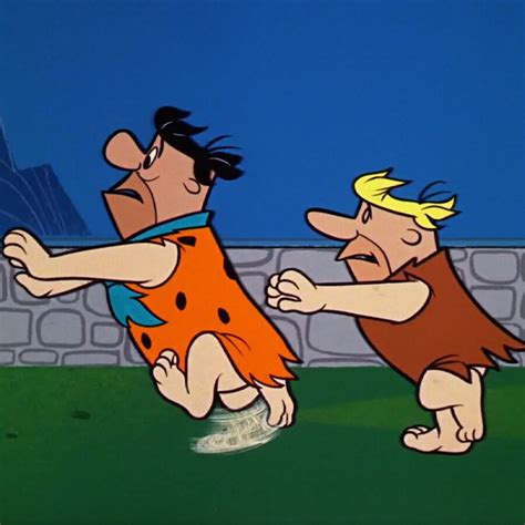 The Flintstones Fred Barney Sericel Animation Art Cel Ph