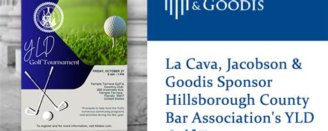 La Cava Jacobson And Goodis Sponsor Hillsborough County Bar Association