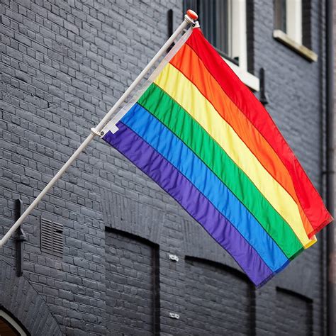 Lgbtq Rainbow Flags Pride Festival Lesbian Gay Parade Carnival Photo