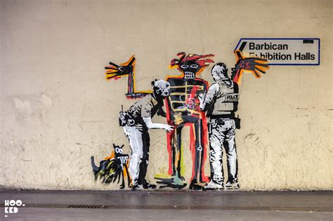 Fresh London Banksy Works Appear At The Barbican Centre Hookedblog
