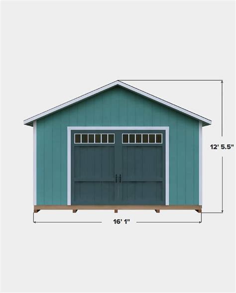 How To Build A 16x20 Storage Shed