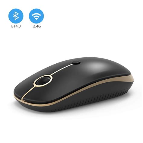 24ghz Wireless Bluetooth Mouse Jelly Comb Dual Mode Slim Wireless