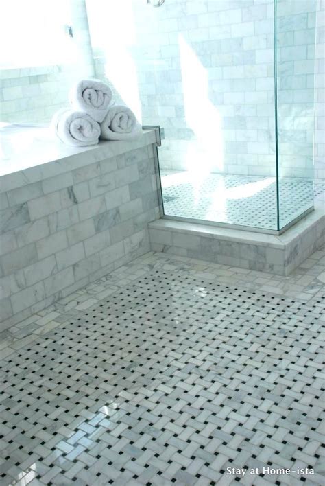 This is even better than expected. Image result for non slippery shower floor tiles | White marble bathrooms, Marble tile bathroom ...