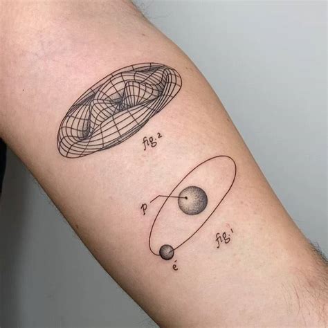 Scientific Illustration Tattoo “the Quantum Fig2