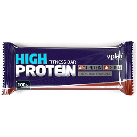 Батончик Vplab High Protein Bar купить в Минске