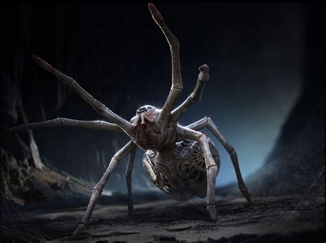 I Call Her Deathkiss Monster Concept Art Spider Art Fantasy Monster