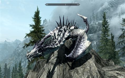 Play As A Frost Dragon Flyable Dragon Races At Skyrim Nexus Mods