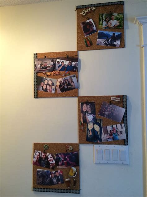 cork board collage diy sunday project cork board collage collage diy sunday gallery wall