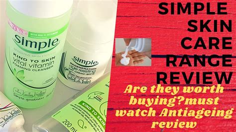 Simple Range Reviewhonest Reviewsimple Skin Care Reviewsimple