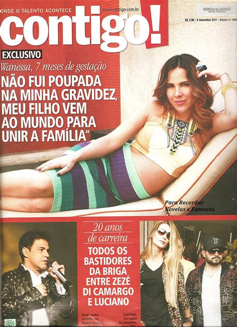 Envolvida em polêmicas com seus pais, a cantora wanessa camargo decidiu falar sobre seus planos futuros, sua família e os filhos, josé tudo tem seu tempo, disse sobre uma terceira gravidez. Wanessa Camargo: WANESSA CAMARGO "Não fui poupada na minha ...