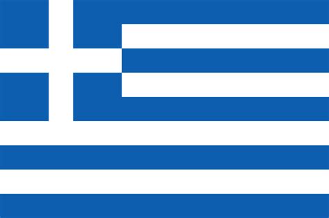 The Official Flag Of The Greece