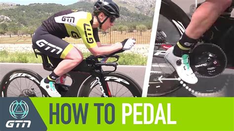 How To Pedal Like A Pro Cycling Technique Youtube