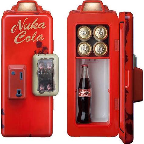 Now you can use the fallout nuka cola machine mini fridge to store your favorite beverage. nuka cola fridge | Fallout nuka cola, Mini fridge, Fallout