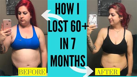 How I Lost Weight 60lbs Weight Loss In 7 Months Youtube