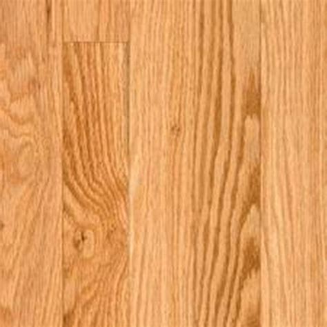 Blc Hardwood Flooring Unfinished Natural Red Oak 34 In Thick X 3 14