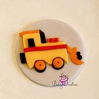 Construction Truck Cupcake Toppers Decorated Cake By Cakesdecor