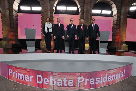 México Primer Debate Presidencial Costó 700000 El Diario Ny