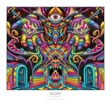 Dmt Inspired Artwork By Ayjay