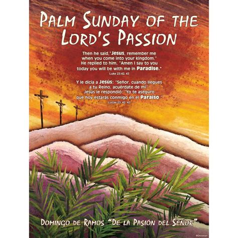 Palm Passion Hosanna Cycle C Bilingual Diocesan