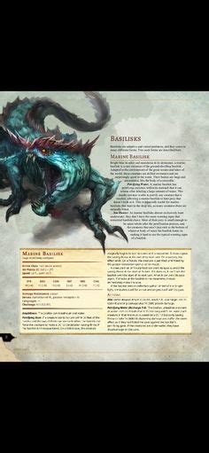 250 Dnd Aquatic Monsters And References Ideas Fantasy Creatures