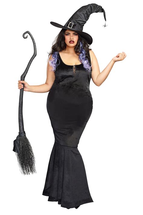Plus Size Bewitching Beauty Costume Plus Size Womens Witch Costume