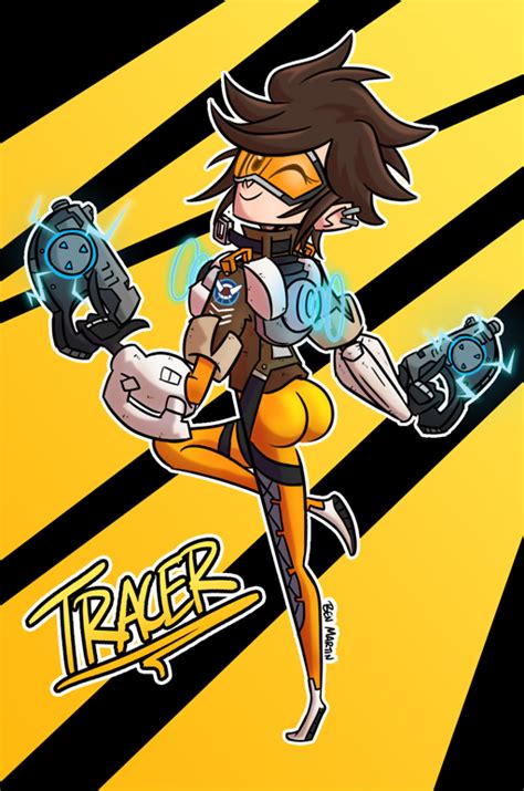 Overwatchs Tracer By Totalnonsense On Newgrounds